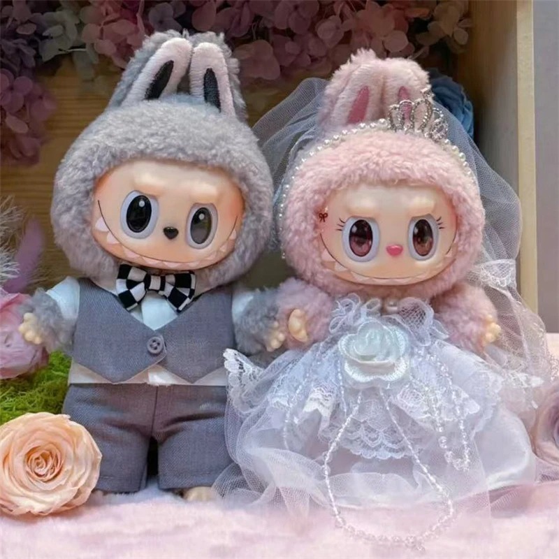 Baby Clothes - 15 17cm 라부부 인형 웨딩 연인