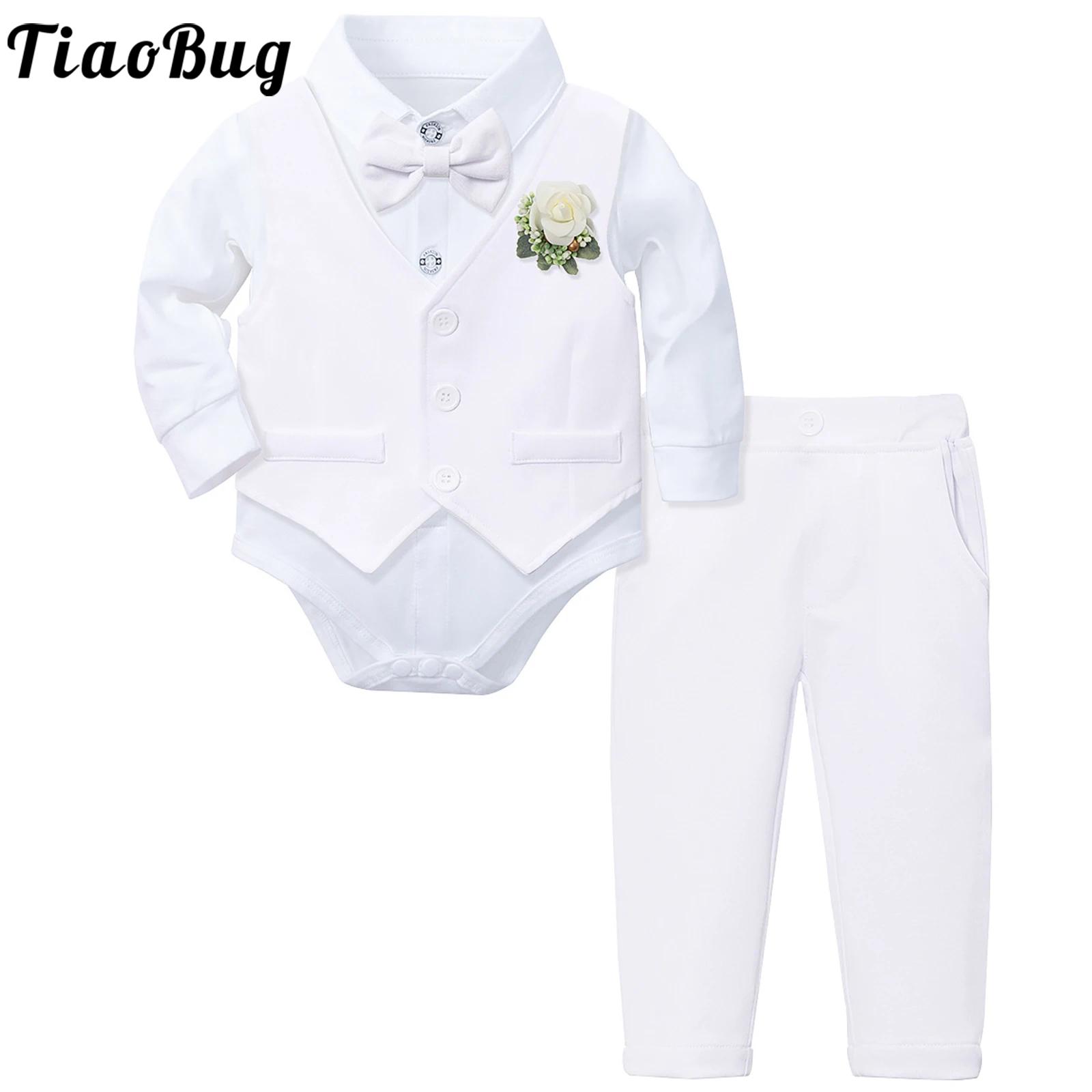 Baby Boy Suit Set Baptism - 신생아 아기 소년 세례 옷 신사