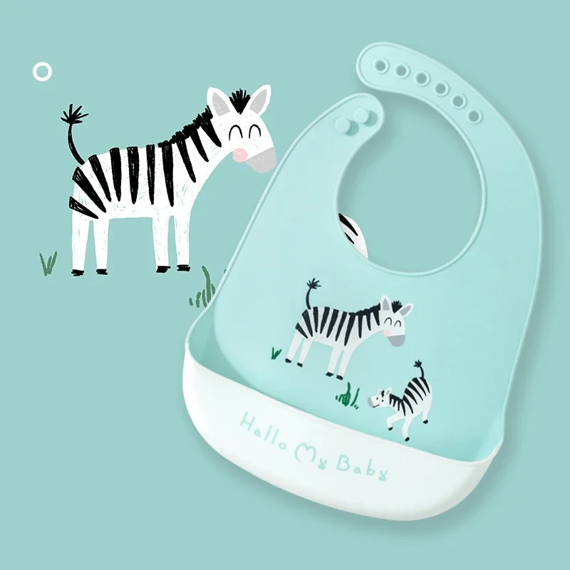 Waterproof Baby Bibs Silicone - 방수 아기 Bibs 아기 물건 귀여운