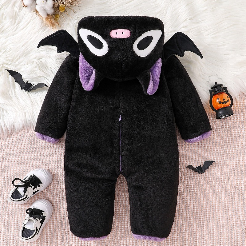 신생아용 검정색 보라색 고양이 후드 롬퍼 동물 점프수트 - Cotton Baby Onesies Zipper 리뷰 및 가격