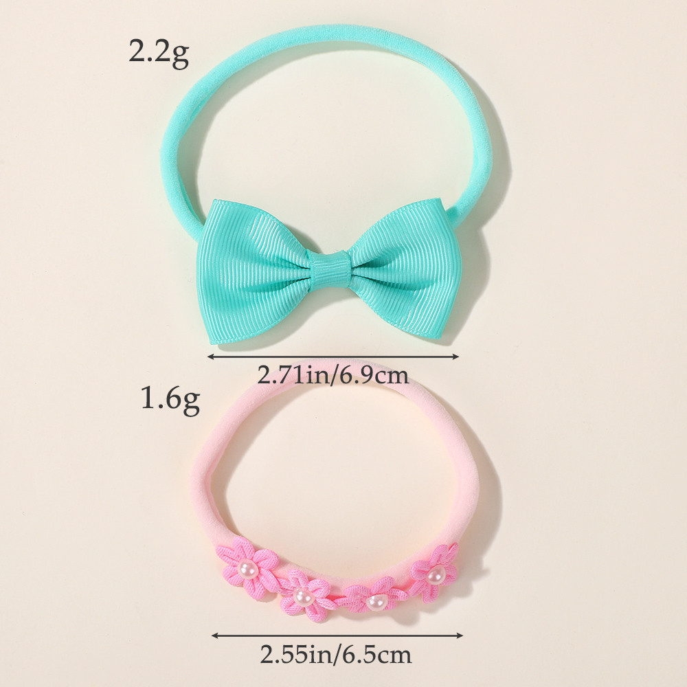 아기 소녀를위한 15Pcs 리본 Bowknot 탄성 머 - Baby Gear 리뷰 및 가격
