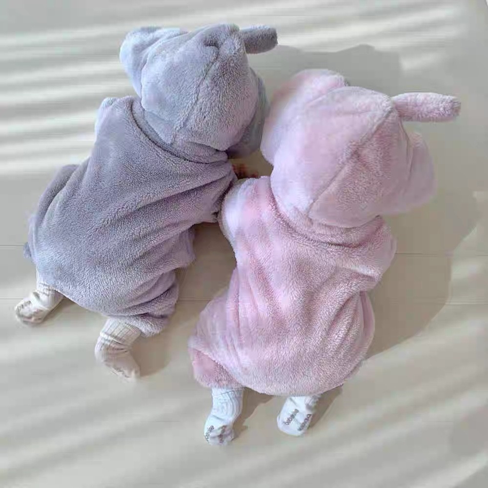 사랑스러운 코끼리 모양의 2026년 겨울 아기 여자아이 - Cotton Baby Onesies Zipper 리뷰 및 가격