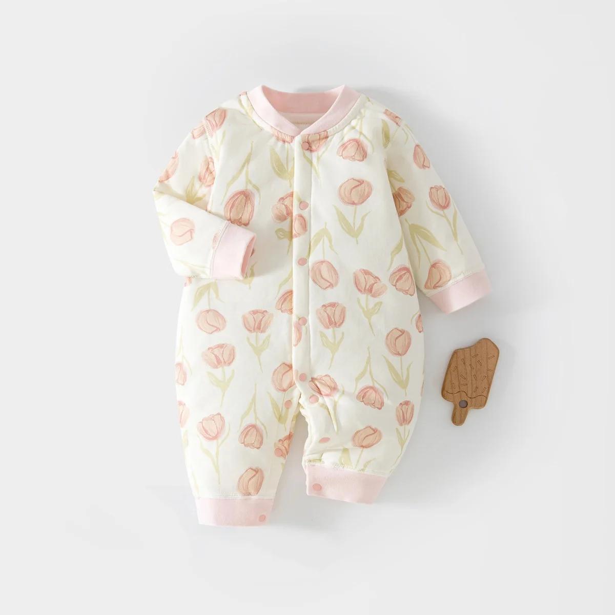2026 가을 아기 신생아 바디 슈트 꽃 프린트 따뜻한 - Newborn Baby Girl Romper Floral 리뷰 및 가격