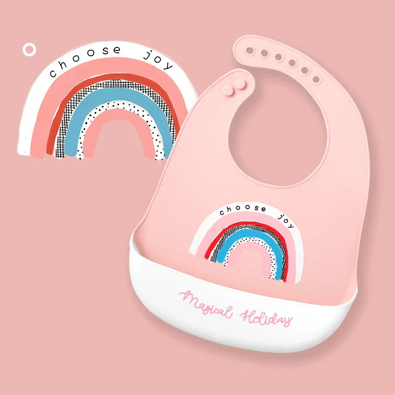 방수 아기 Bibs 아기 물건 귀여운 만화 동물 인쇄  - Waterproof Baby Bibs Silicone 리뷰 및 가격