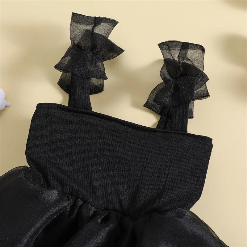 여름 공주 파티 투투 드레스와 활 스트랩 아기 메쉬 옷 - Toddler Girl Tulle Party Dress 리뷰 및 가격